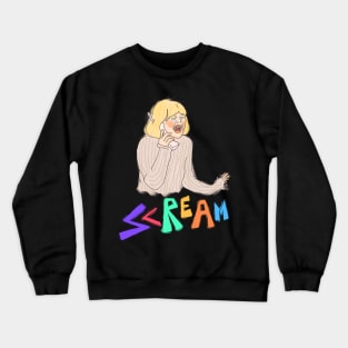 Scream! Crewneck Sweatshirt